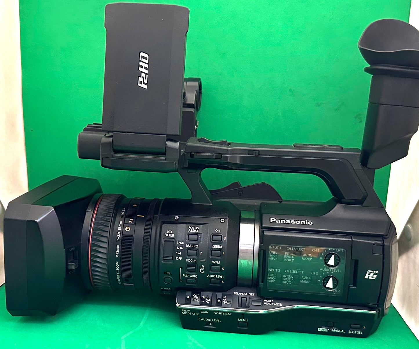 PANASONIC AJ-PX270 MICROP2 AVC-ULTRA HANDHELD CAMCORDER (used)