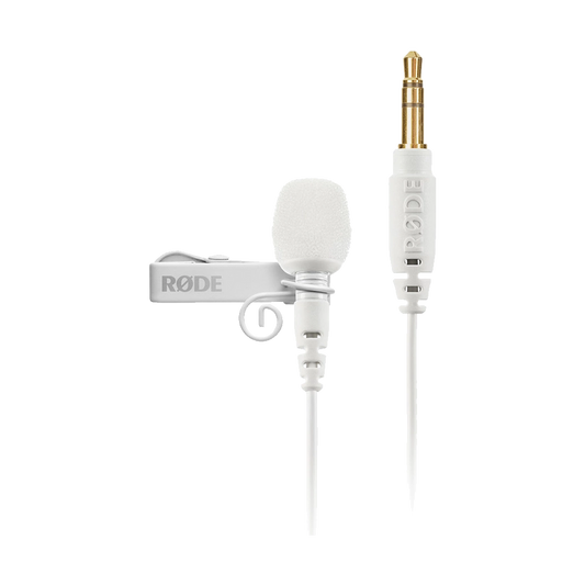 Rode Lavalier GO Omnidirectional Lavalier Microphone for Wireless GO Systems (White)