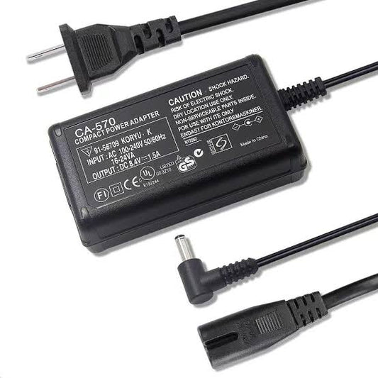 CA-570 AC Adapter Charger Compatible with Canon Camcorder