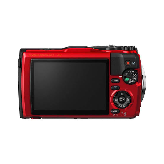 OLYMPUS TOUGH TG-6 DIGITAL CAMERA (RED) UNDERWATER/ WATERPROOF (PRE-OWNED)