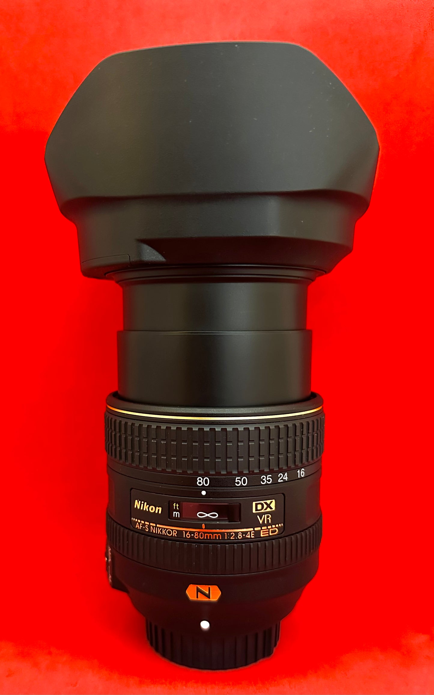 Nikon 16-80mm f/2.8-4E AF-S ED DX VR Lens (used)