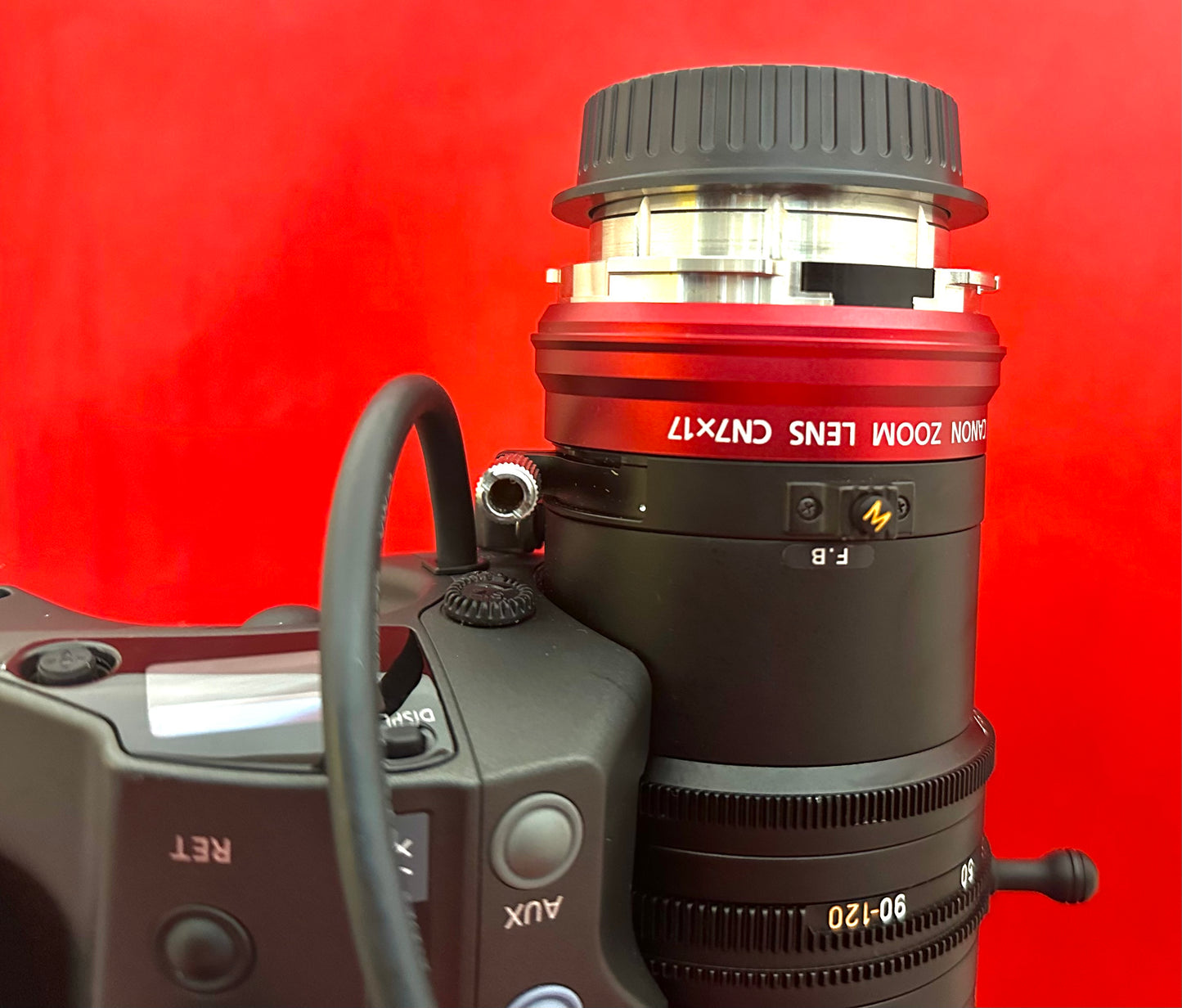 CANON CN7X17 KAS S CINE-SERVO 17-120MM T2.95 PL MOUNT (used)