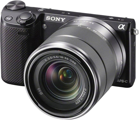 SONY alpha a5000 + 18-55mm lens (used)