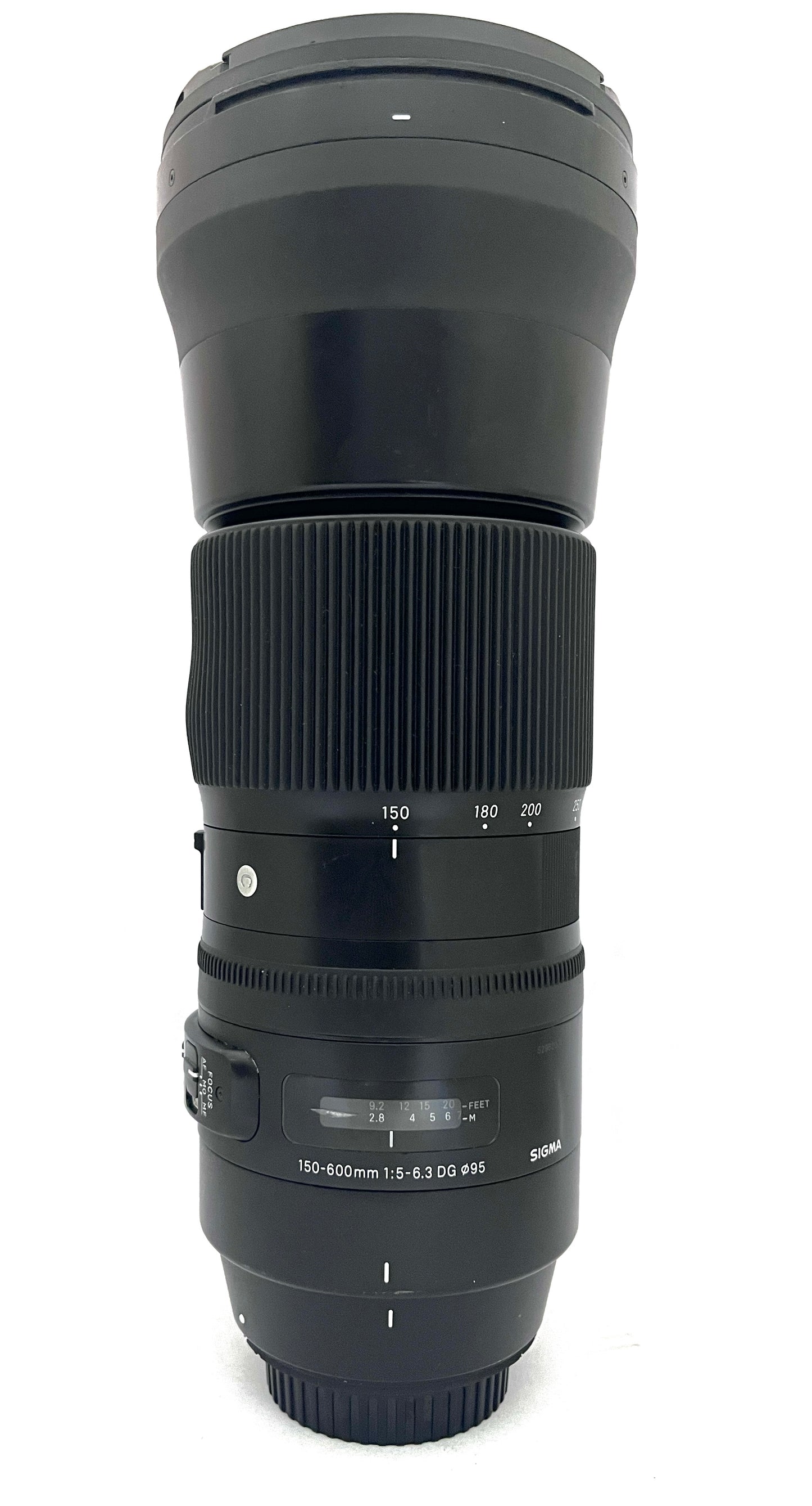 Sigma 150-600mm f/5-6.3 DG OS HSM Contemporary Lens for Canon (used)