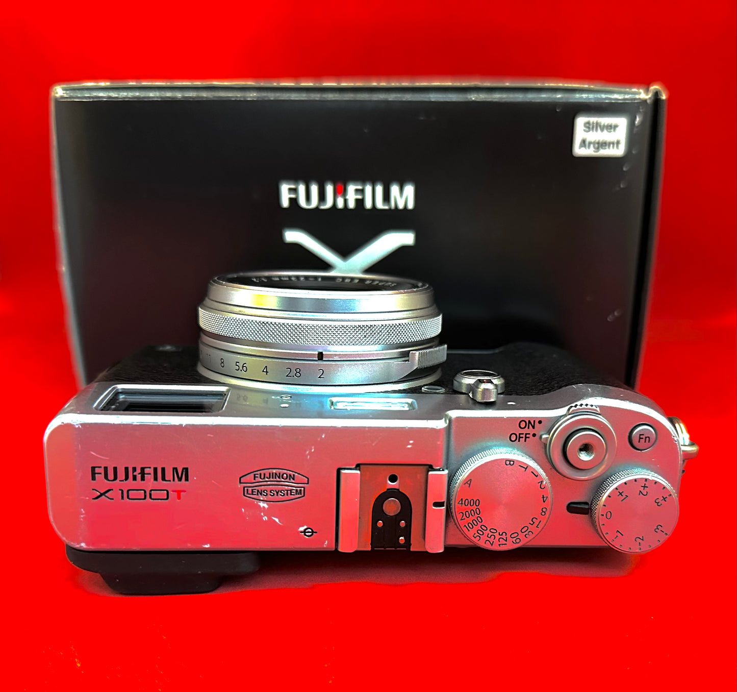 Fujifilm X100T Digital Camera Silver (used)