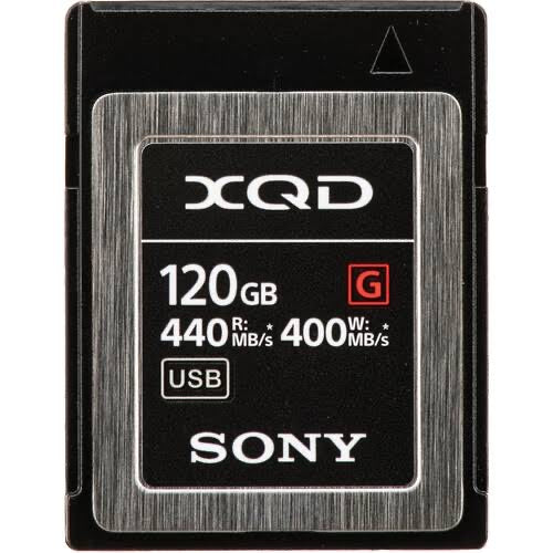 Sony 120GB G-Series XQD Memory Card (440MB/s) (used)