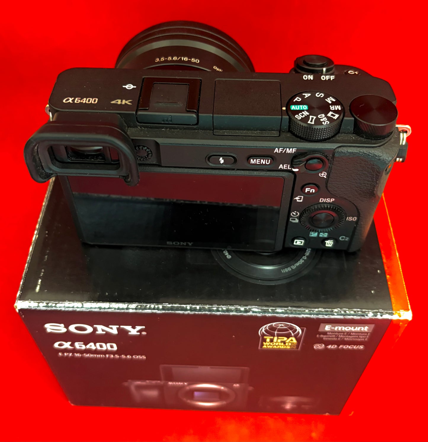 Sony Alpha a6400 Mirrorless Digital Camera with 16-50mm Lens (used)