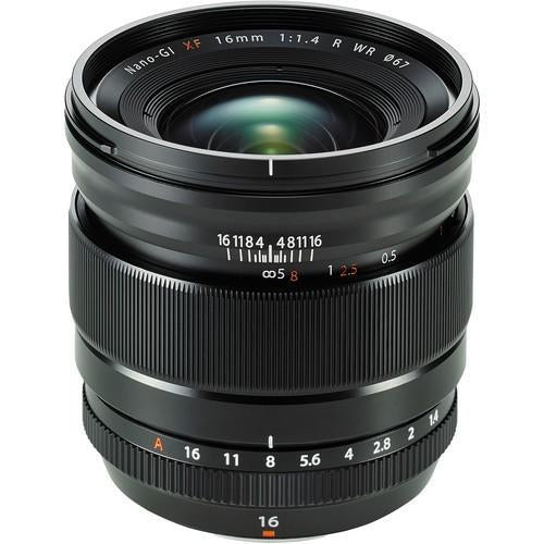 Fujifilm XF 16mm F/1.4 R WR Lens (used)