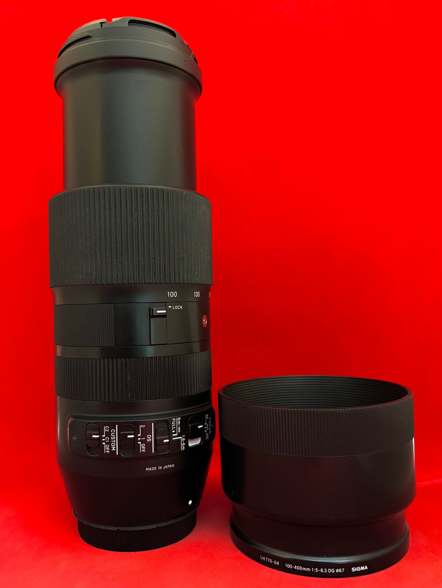 Sigma 100-400mm f/5-6.3 DG OS HSM Contemporary Lens for Canon EF (used)