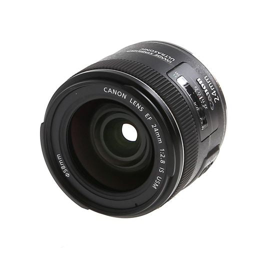 Canon EF 24mm f/2.8 IS USM Lens (used)