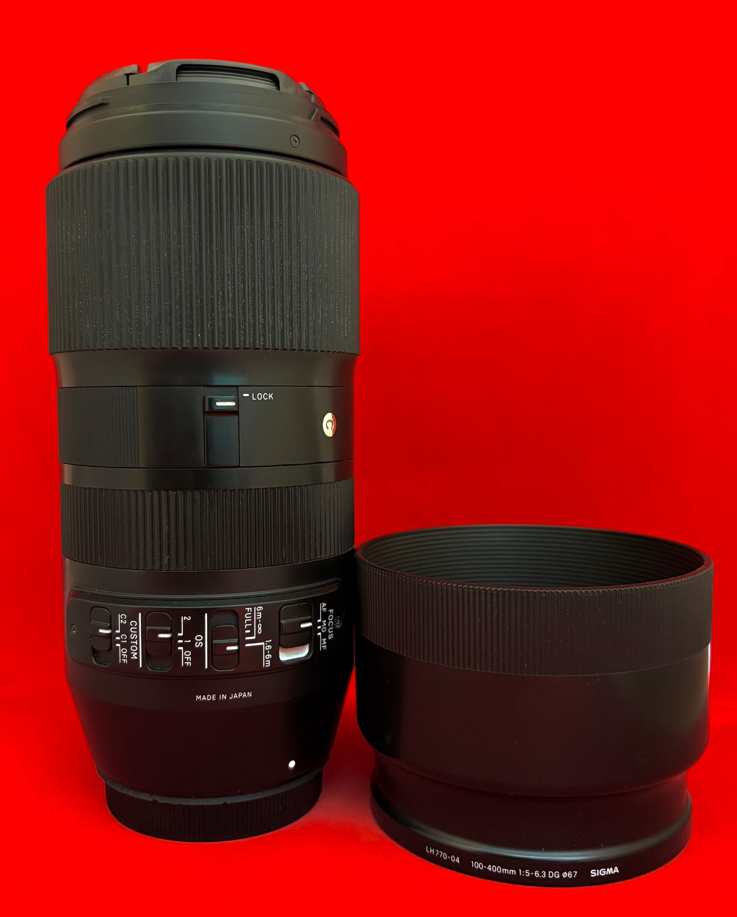 Sigma 100-400mm f/5-6.3 DG OS HSM Contemporary Lens for Canon EF (used)