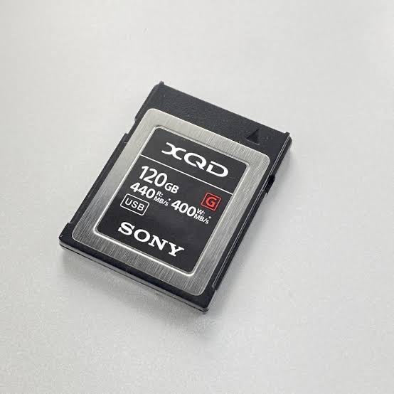 Sony 120GB G-Series XQD Memory Card (440MB/s) (used)