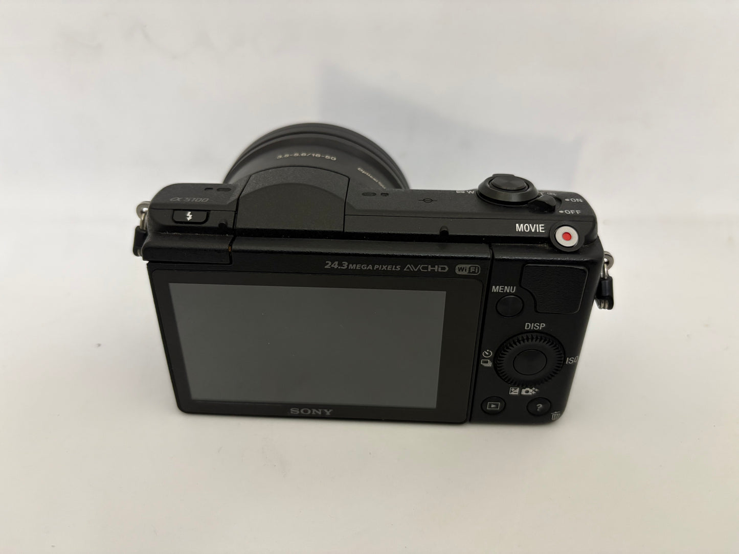 SONY A5100 BODY + SONY E PZ 16-50MM OSS LENS (used)