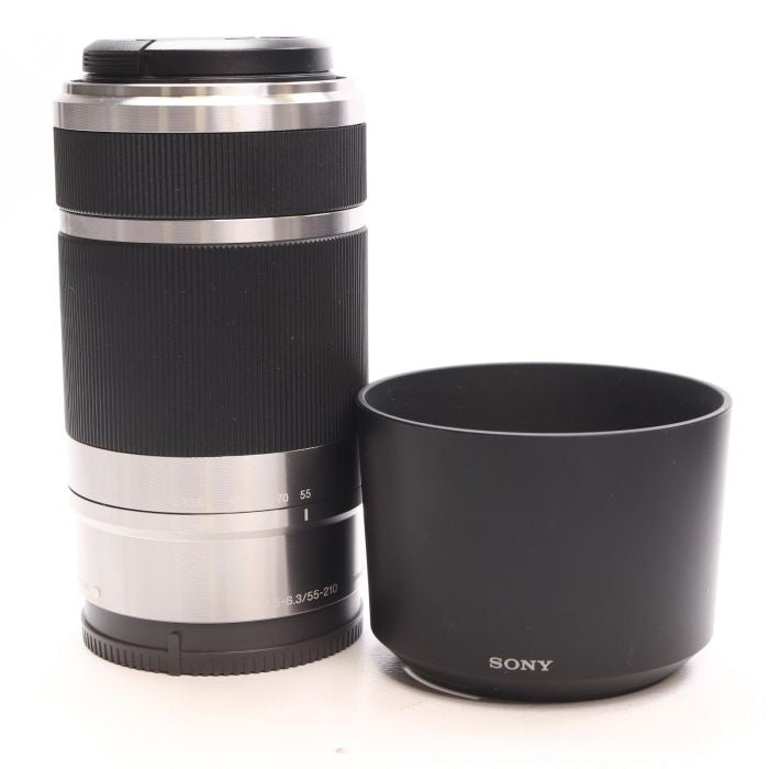 Sony E 55-210mm F4.5-6.3 OSS Lens silver  (Used)