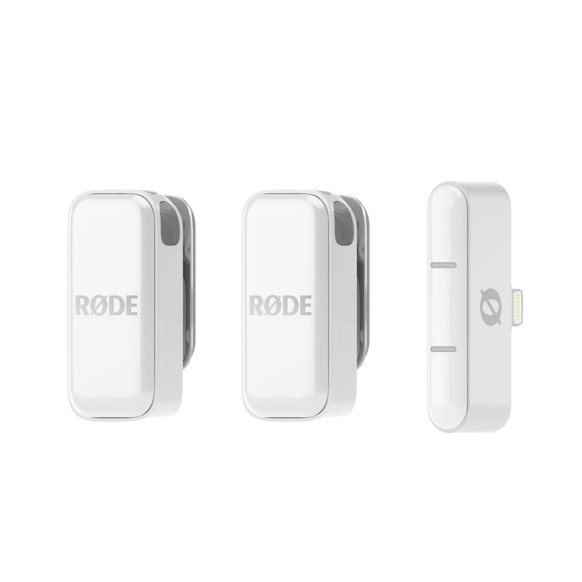 RØDE Wireless Micro – Ultra-compact Wireless Microphone White (Lightning)