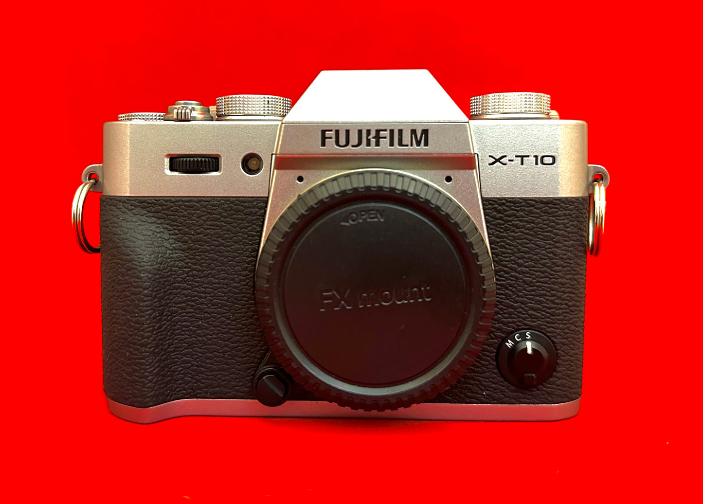 FUJIFILM X-T10 BODY SILVER (used)