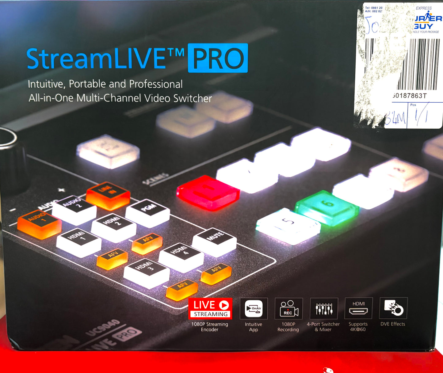 Aten UC9040 StreamLive Pro All-in-one Multi-channel AV Mixer (used)