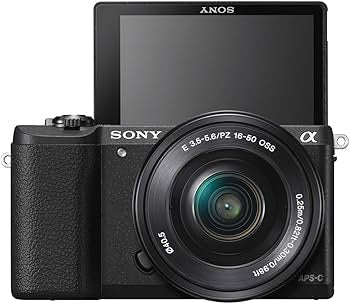 SONY A5100 BODY + SONY E PZ 16-50MM OSS LENS (used)