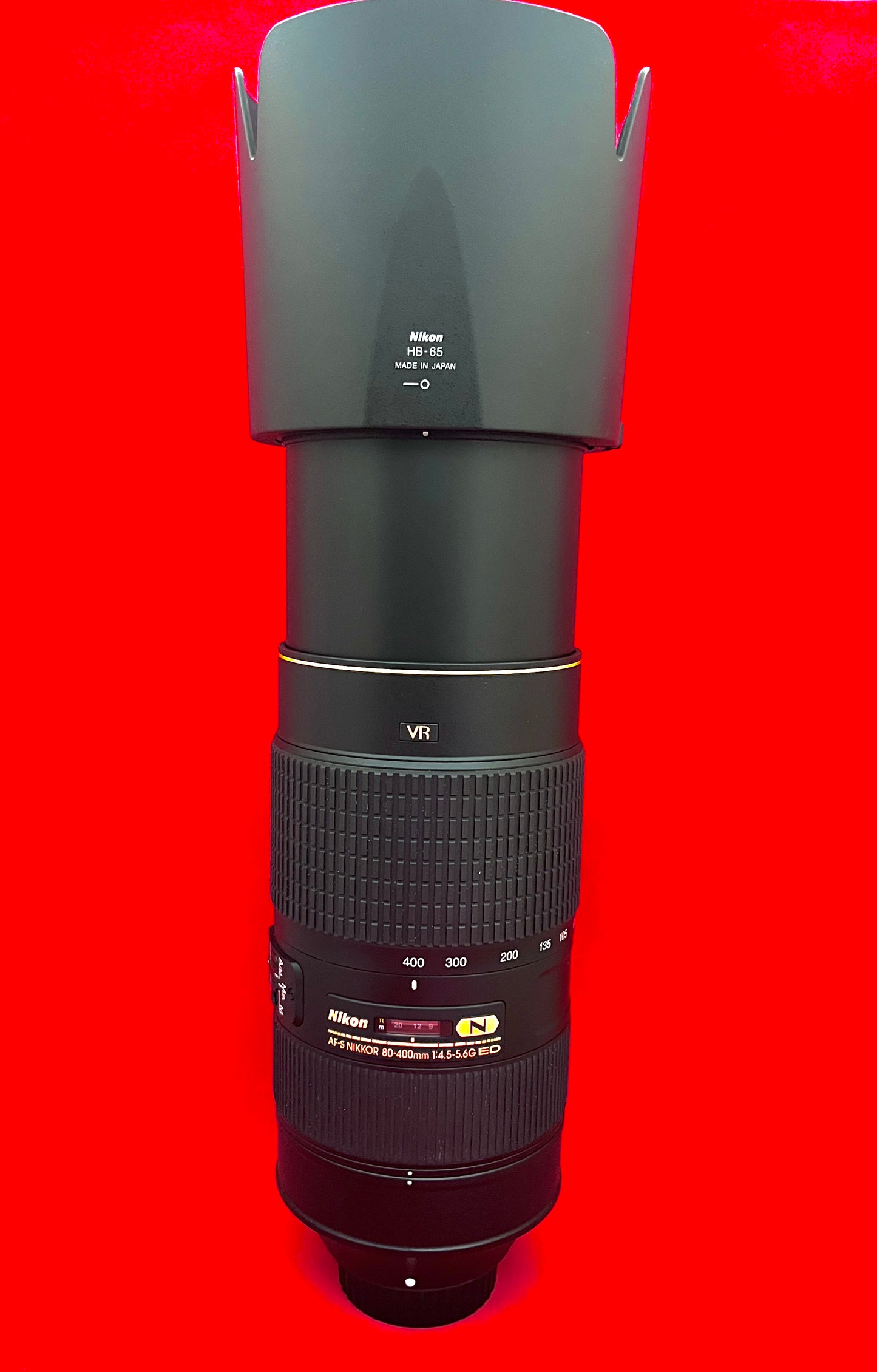 Nikon AF-S NIKKOR 80-400MM F/4.5-5.6 G ED VR Used