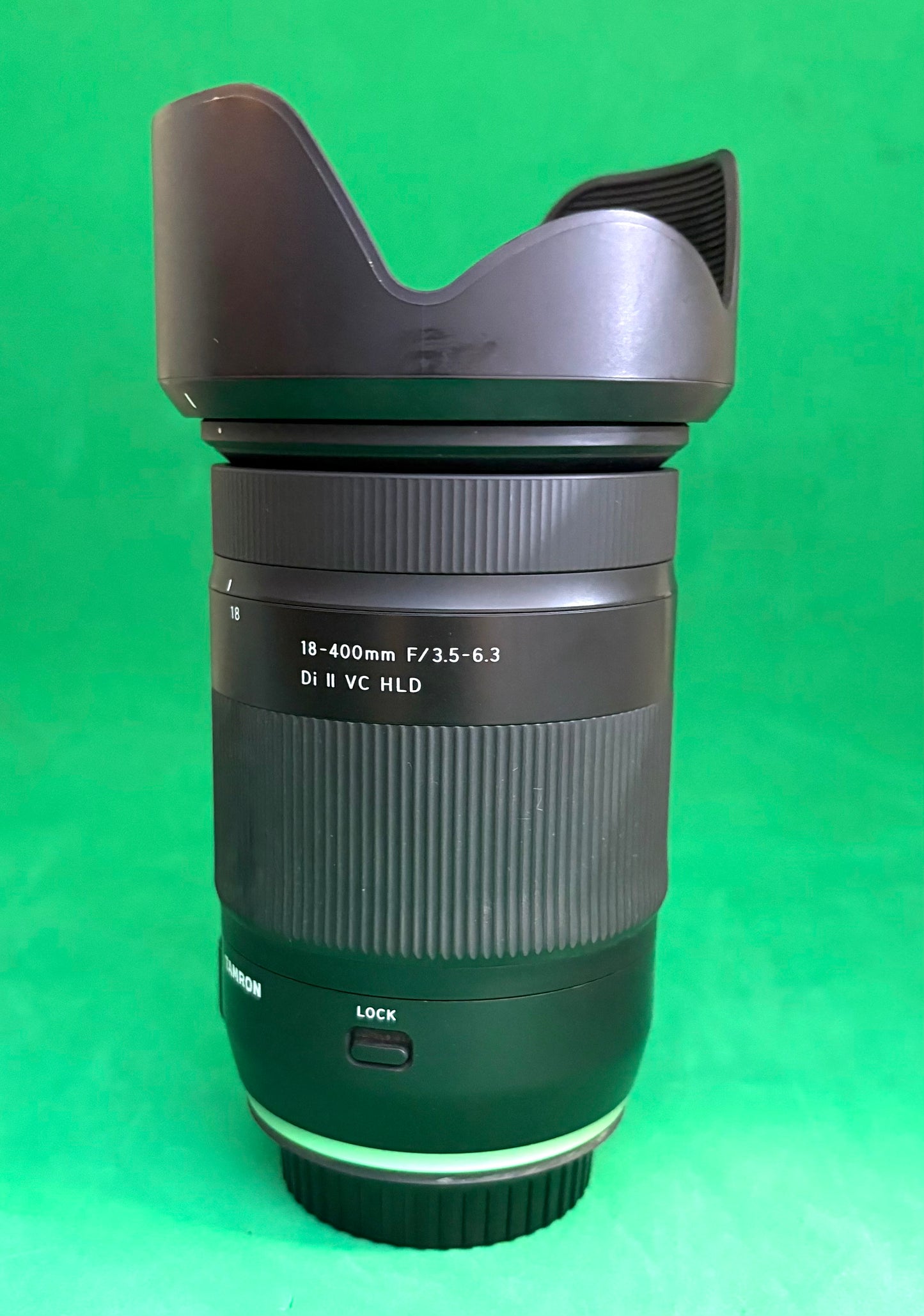 TAMRON 18-400MM F3.5-6.3 DI II VC HLD LENS Canon EF mount (used)