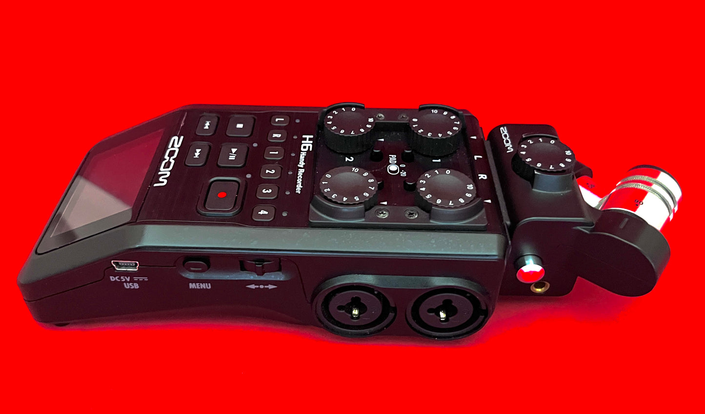 Zoom H6 Portable Handy Recorder (used)