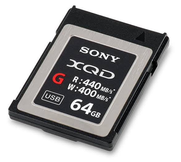 Sony 64gb G Series XQD Memory Card (used)