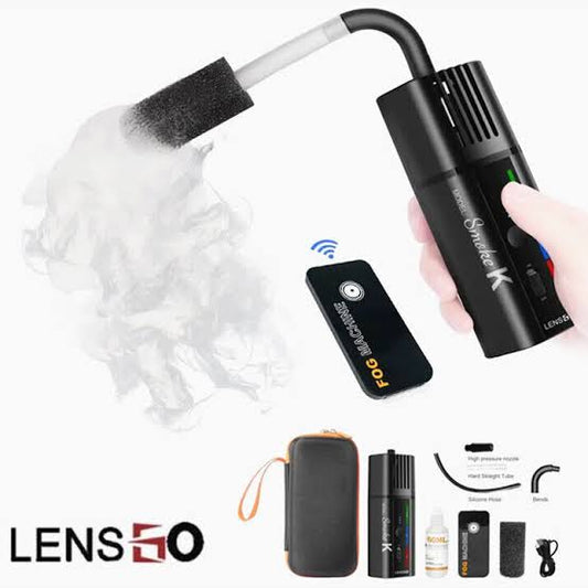 LENSGO Smoke K 30W Portable Smoke Machine Dry ice Fog Machine Photography Effect