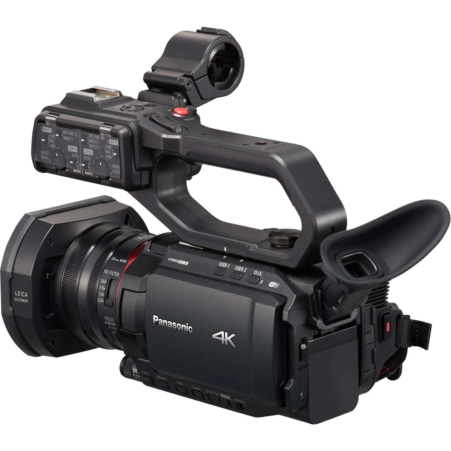 Panasonic HC-X2000 UHD 4K 3G-SDI/HDMI Pro Camcorder with 24x Zoom (used)