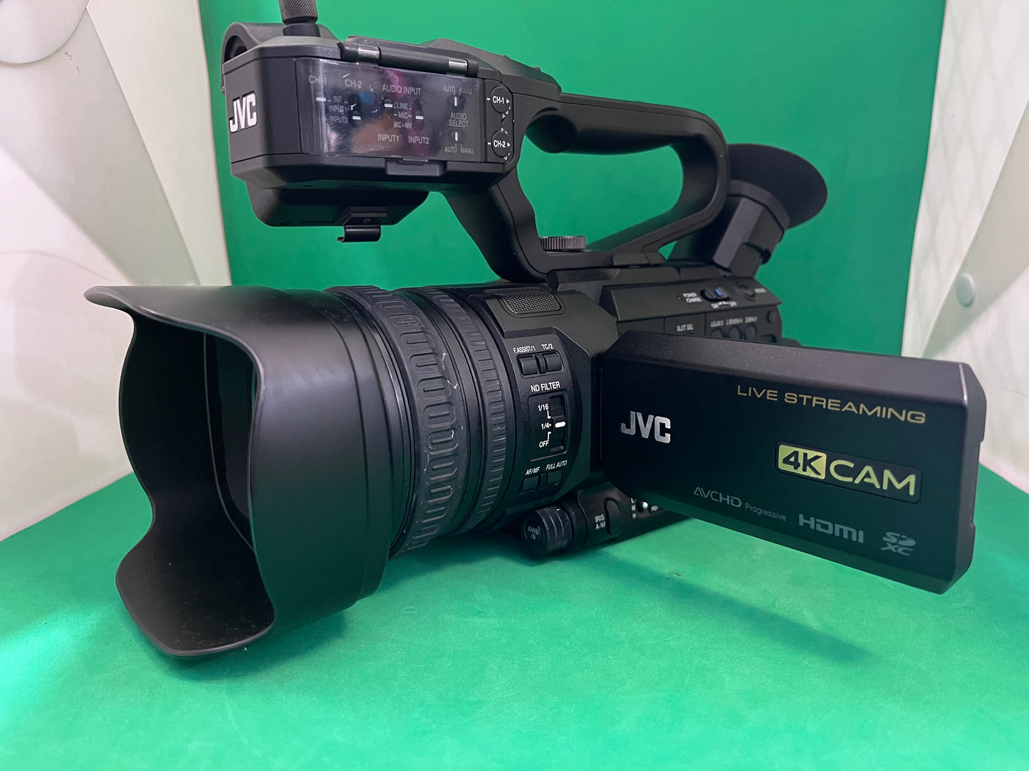 JVC GY-HM250E 4k uhd Camcorder (used)