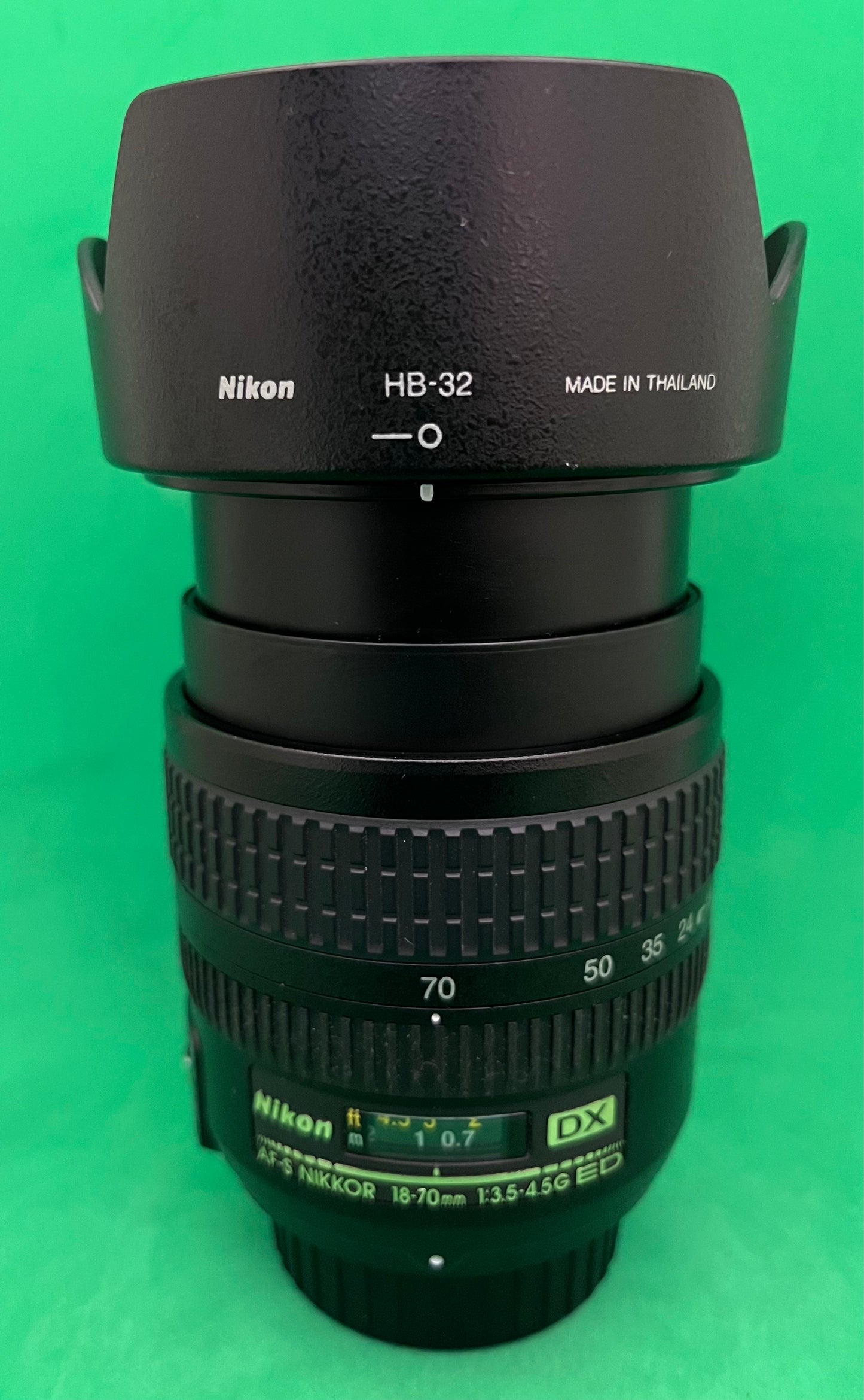 Nikon AF-S DX Nikkor 18-70mm f/3.5-4.5G IF-ED (used)