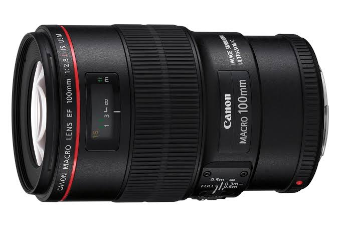 Canon EF 100mm f/2.8L IS USM Macro Lens (used)