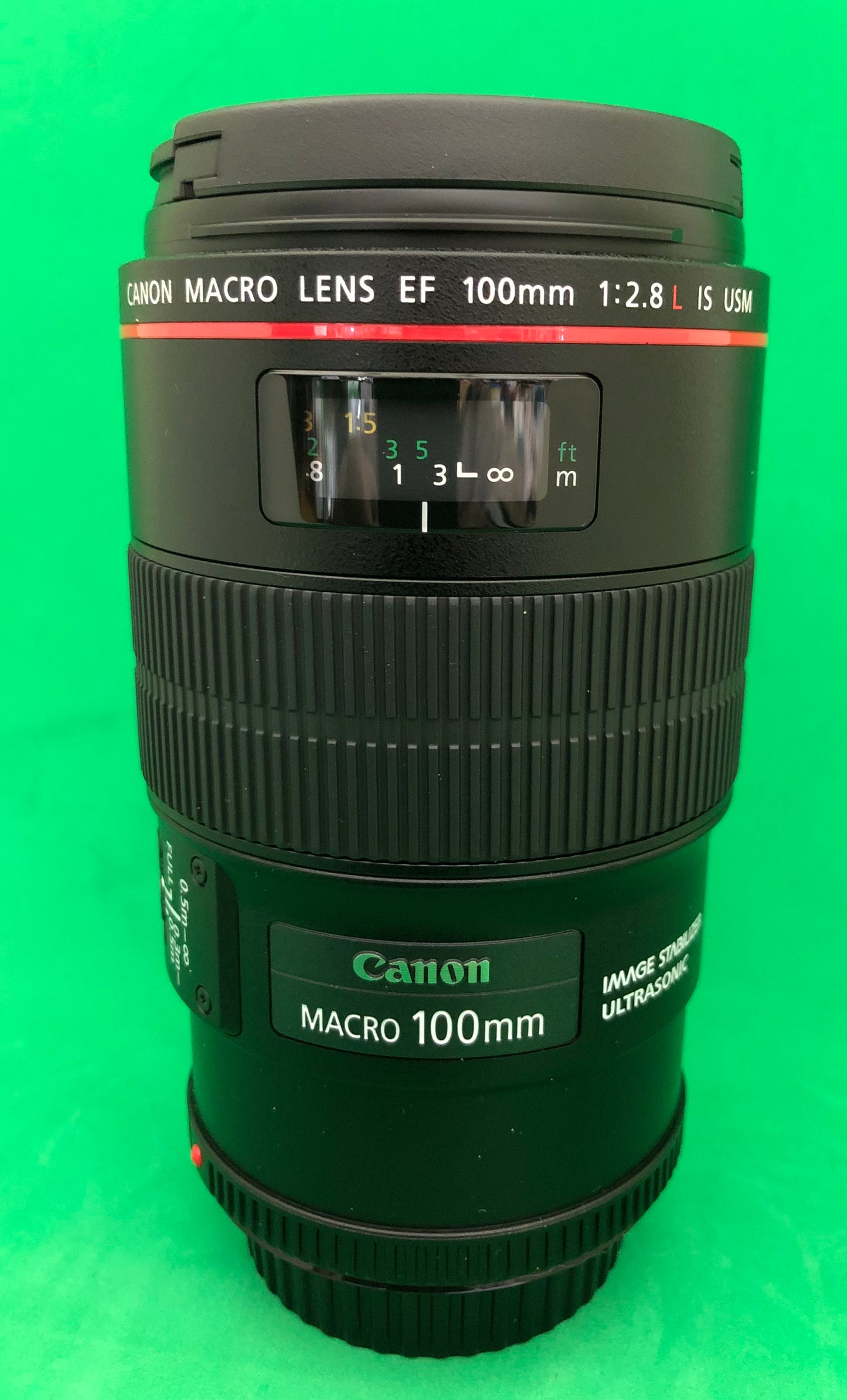 Canon EF 100mm f/2.8L IS USM Macro Lens (used)