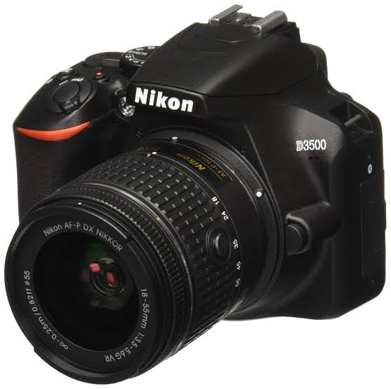 NIKON D3500 DSLR Camera Kit with Nikon 18-55 Lens (pre-owned)