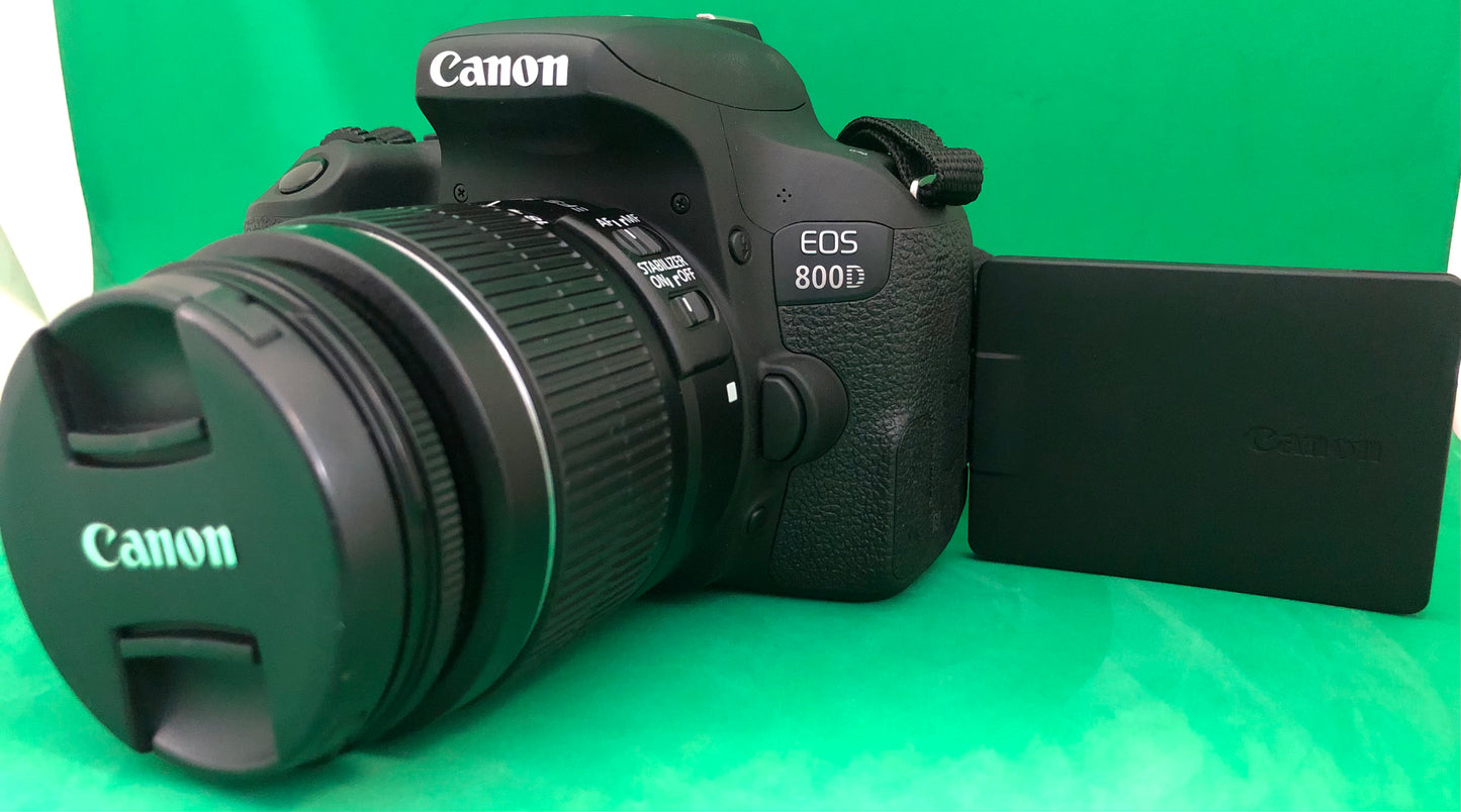 Canon EOS 800D DSLR Camera with lens 18-55mm (Used)