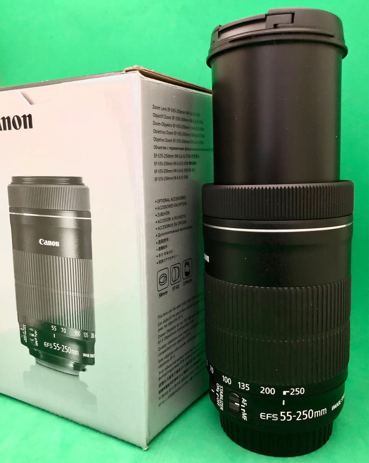 Canon EF-S 55-250mm f/4-5.6 IS STM (used)