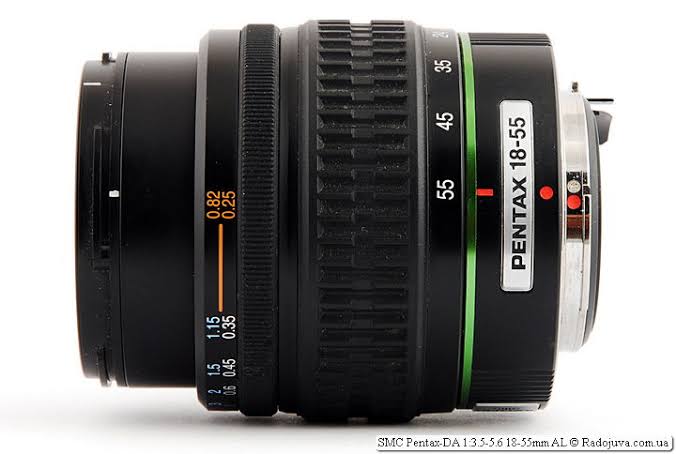 SMC Pentax DA L 18-55mm f/3.5-5.6 AL Lens for Pentax Digital SLR Cameras (used)