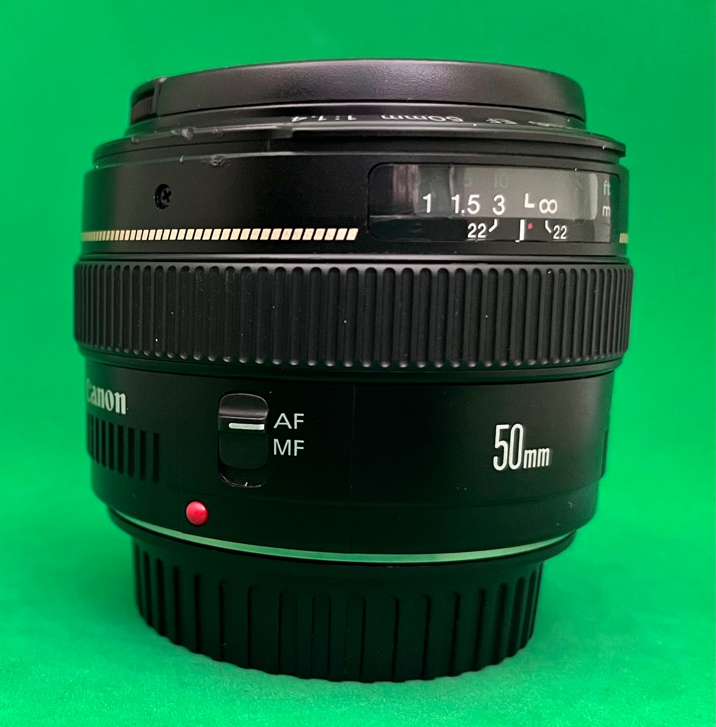 Canon EF 50mm f1.4 USM Lens (used)