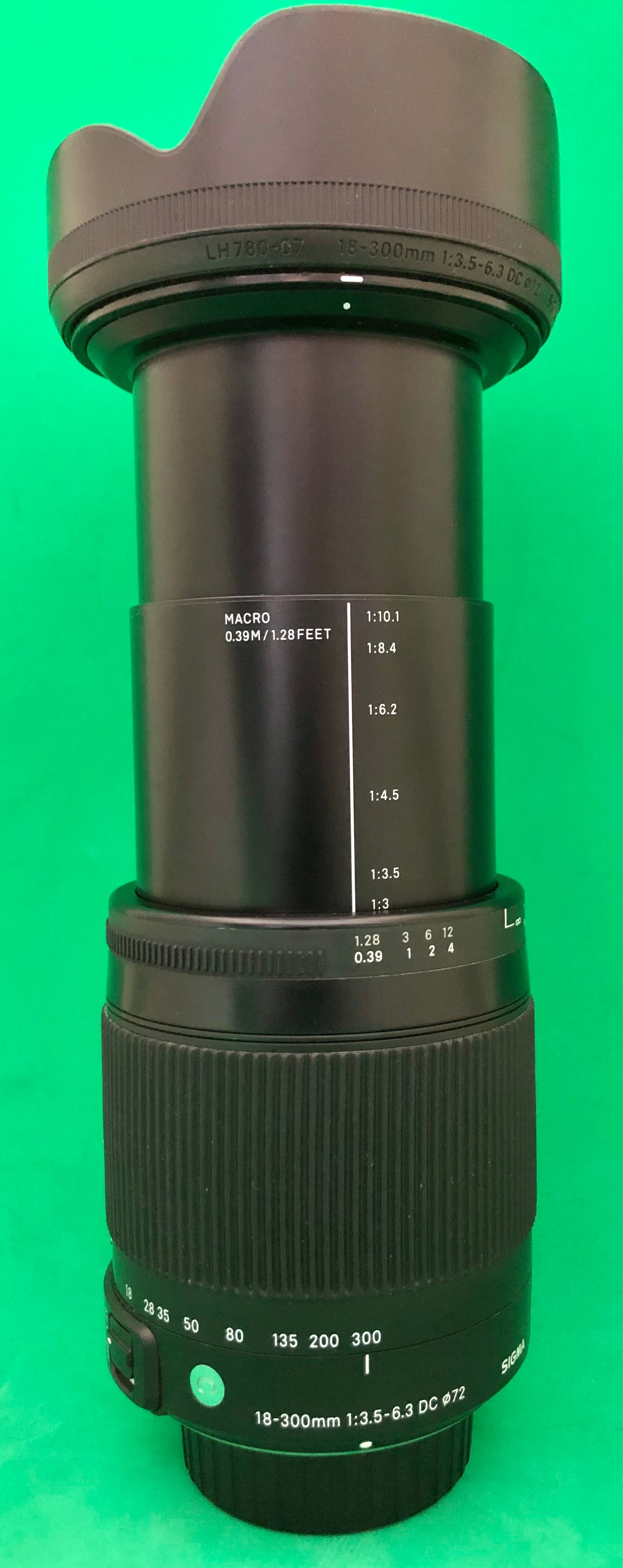 Sigma 18-300mm f/3.5-6.3 DC MACRO OS HSM Contemporary Lens Nikon F (Used)