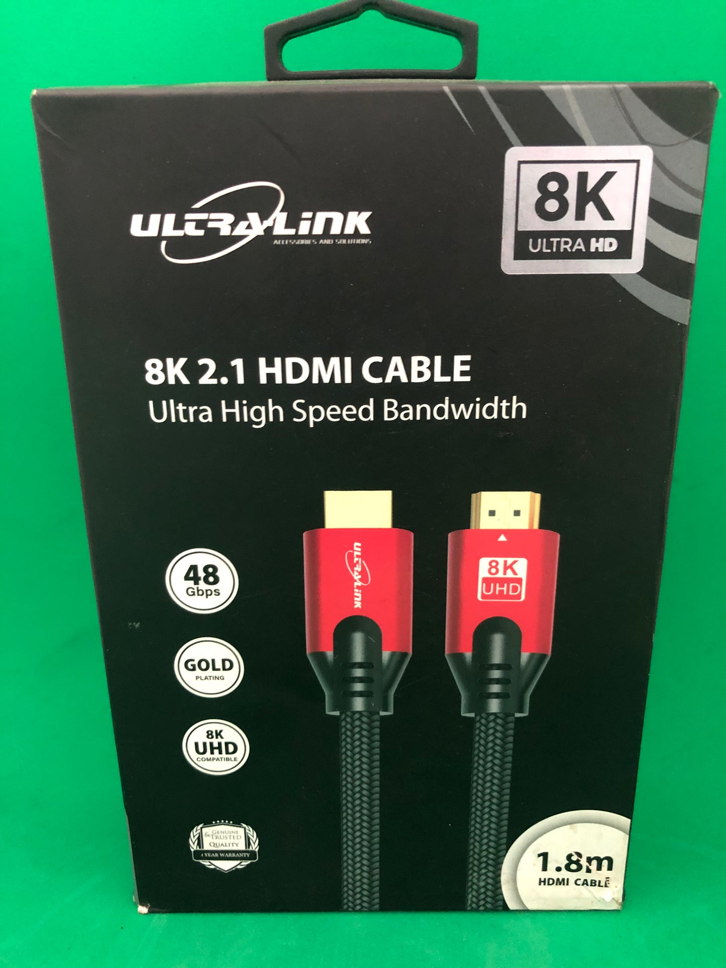 Ultra Link 8K HDMI V2.1 Cable 1.8M