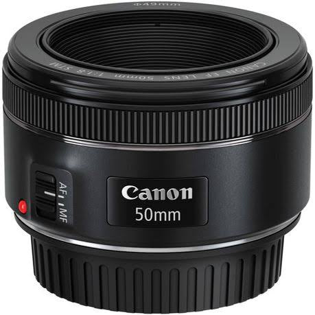 Canon EF 50mm F/1.8 STM Lens (used)