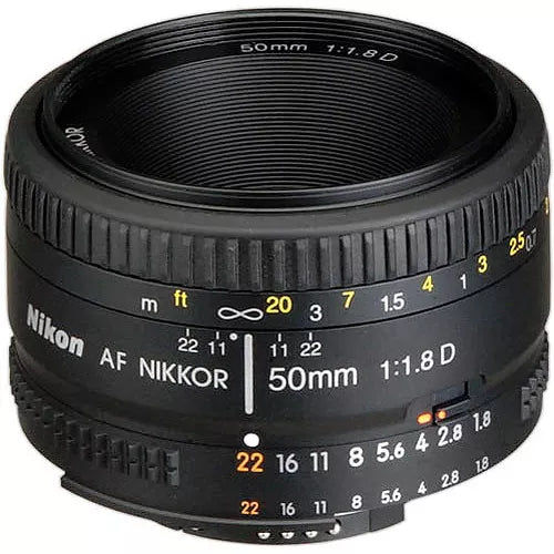 NIKON 50MM F1.8D AF LENS (used)