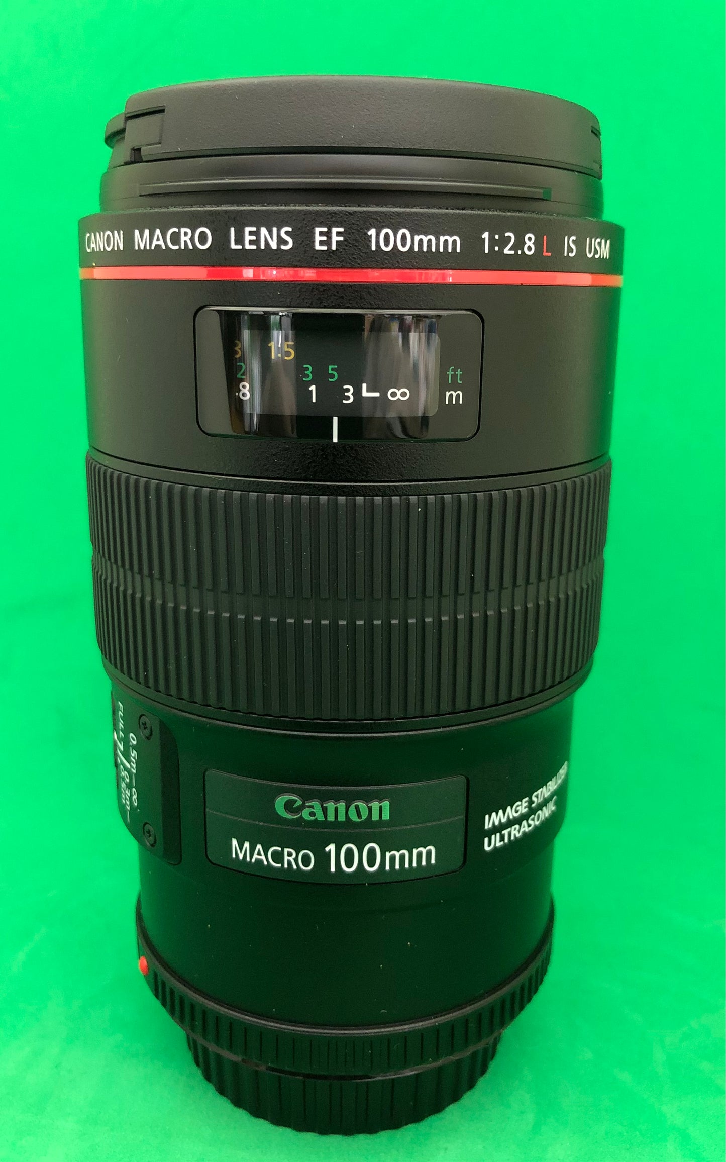 Canon EF 100mm f/2.8L IS USM Macro Lens (used)