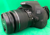 Canon EOS 800D DSLR Camera with lens 18-55mm (Used)