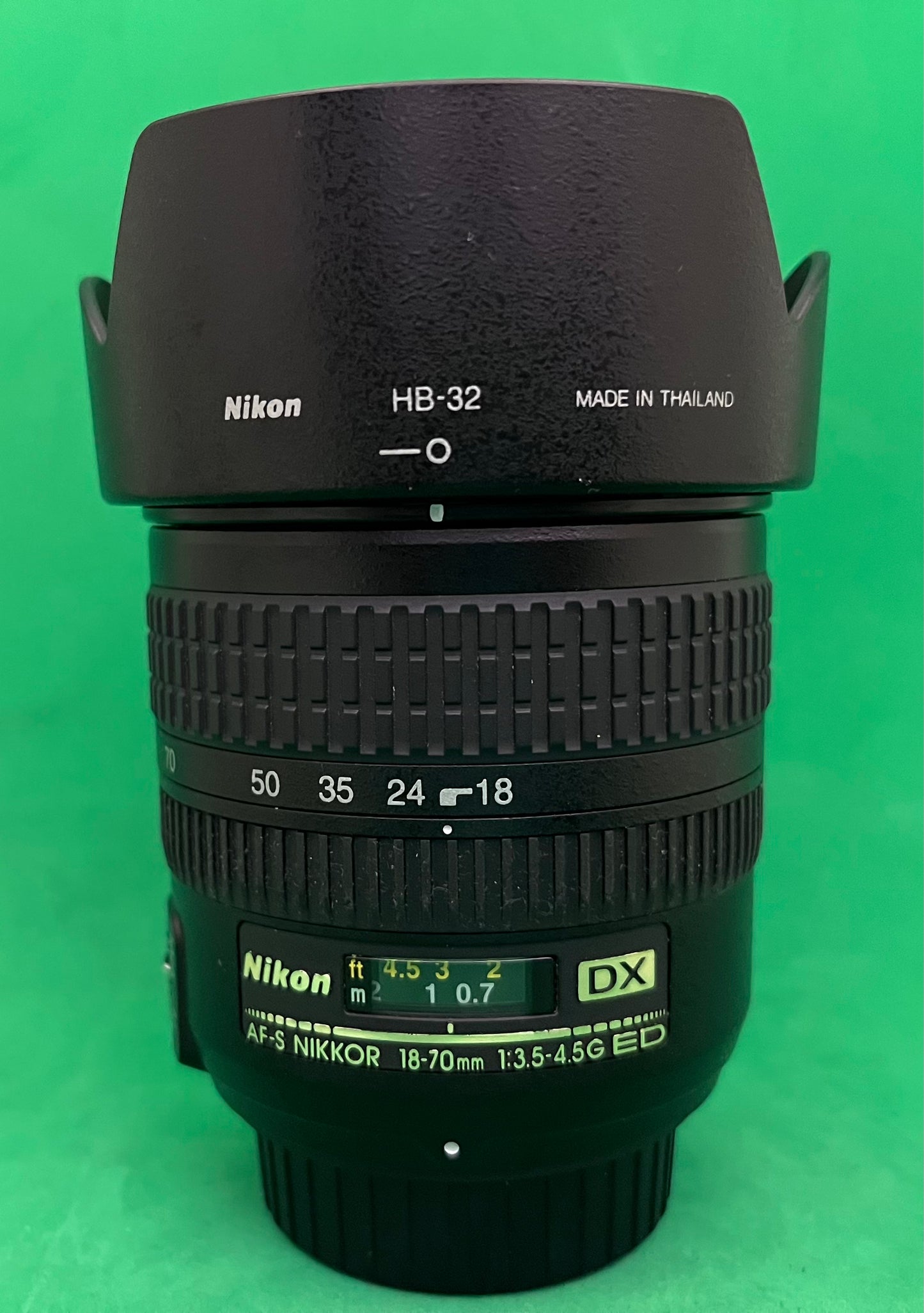 Nikon AF-S DX Nikkor 18-70mm f/3.5-4.5G IF-ED (used)