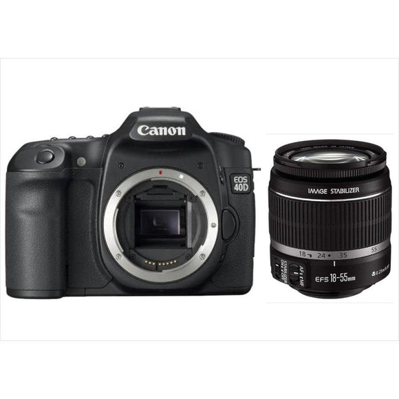 Canon EOS 40D Camera + 18-55mm lens (used) – Luck Tech Cameras