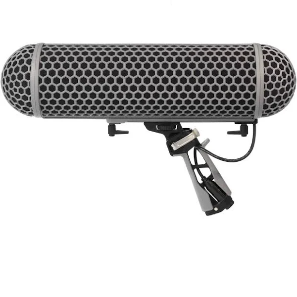 RODE Audio Blimp Windshield and Shock Mount Suspension System for Shotgun Microphones