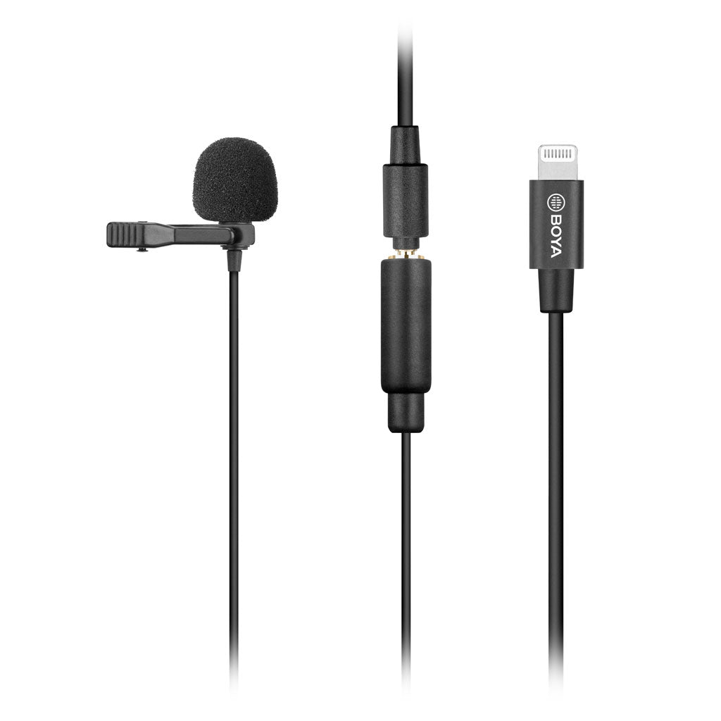 Lavalier Audio Microphone Boya BY-M1 Omnidirectional Boya BY-M2