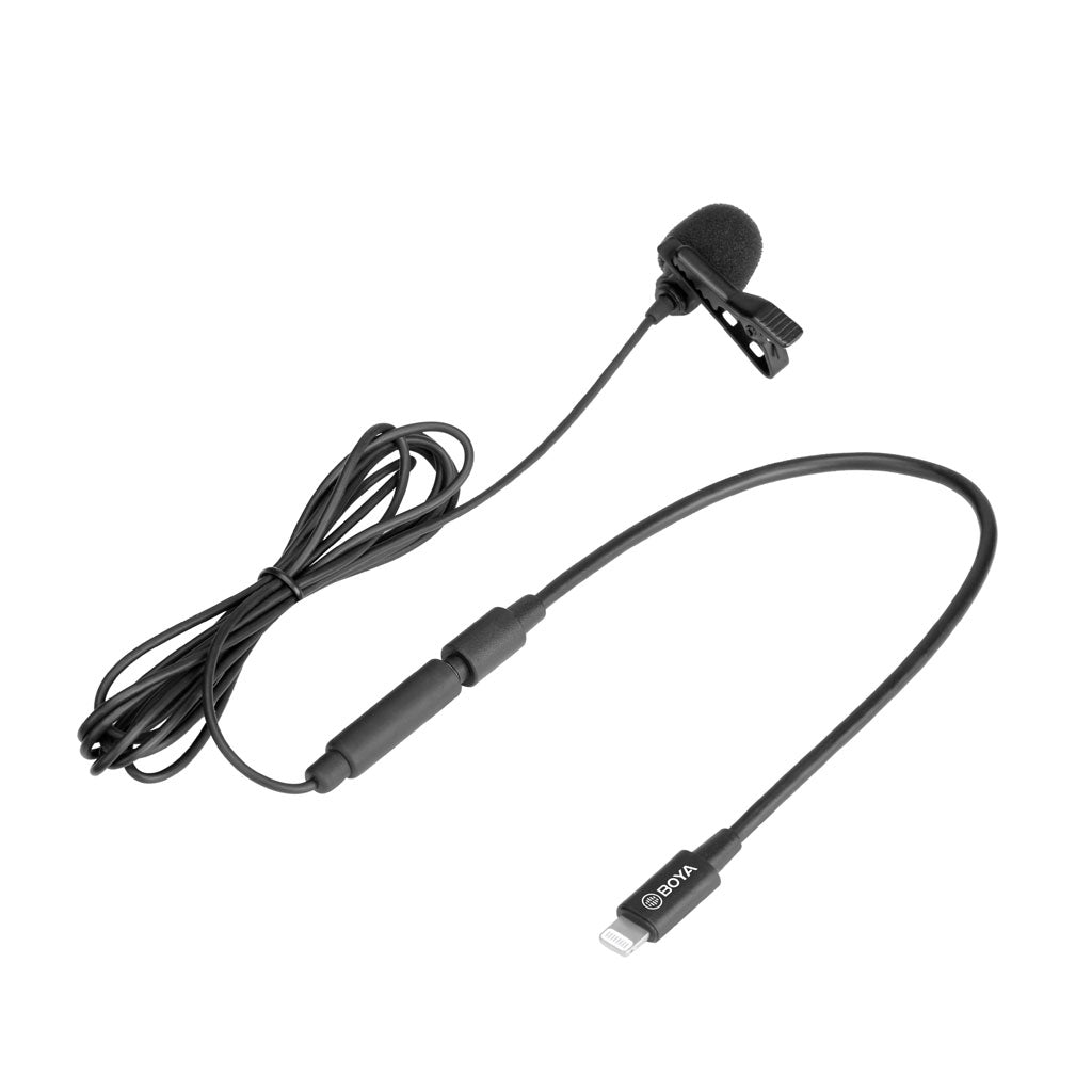 Lavalier Audio Microphone Boya BY-M1 Omnidirectional Boya BY-M2