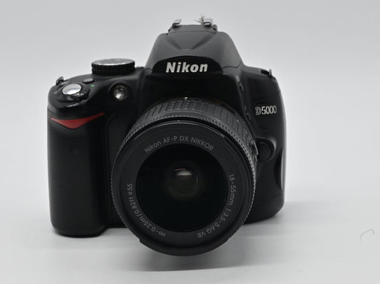 Nikon D5000 Camera with 18-55mm lens (Used)