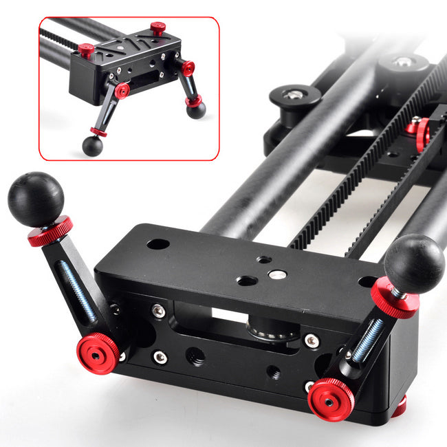 150 cm Carbon Fiber Flywheel Camera Track Dolly Slider Photography Stabilizer Rail System Video Making Kit